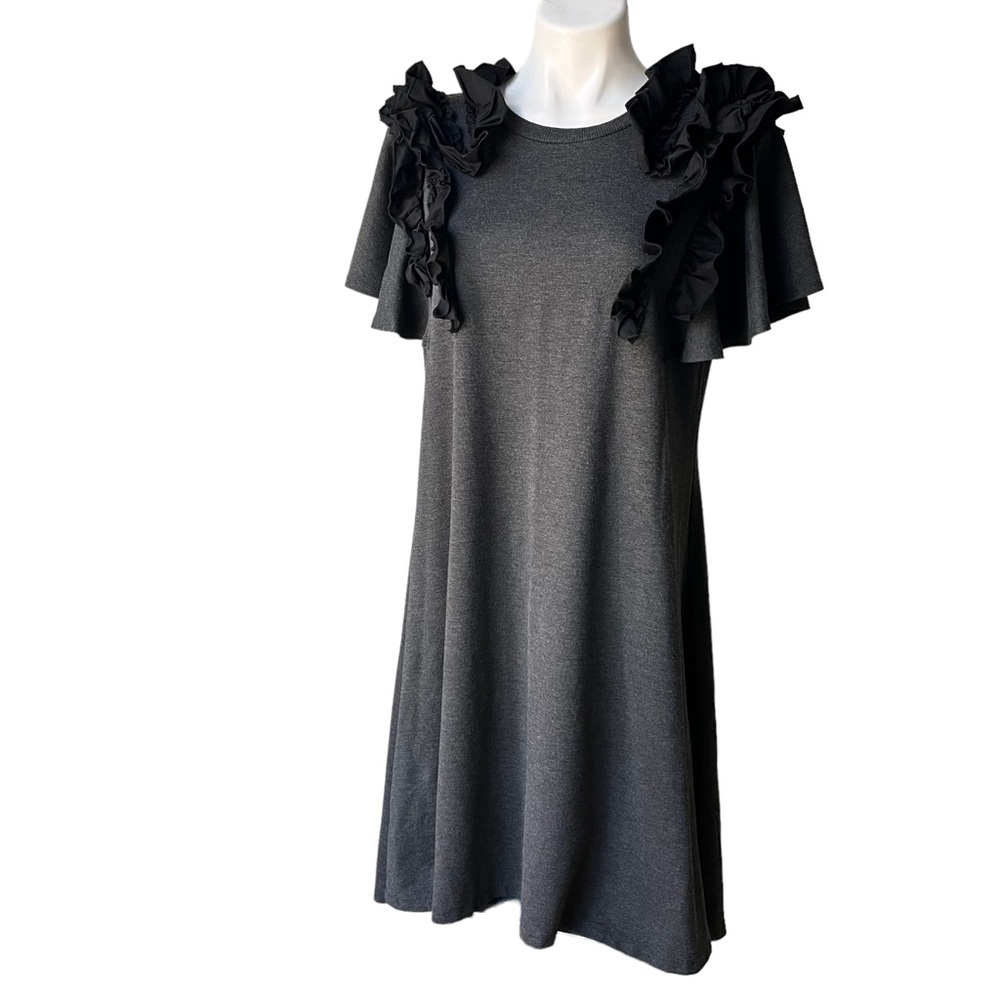 CQ by CQ Contrast Ruffle Trim Dress - Picture 4 of 12
